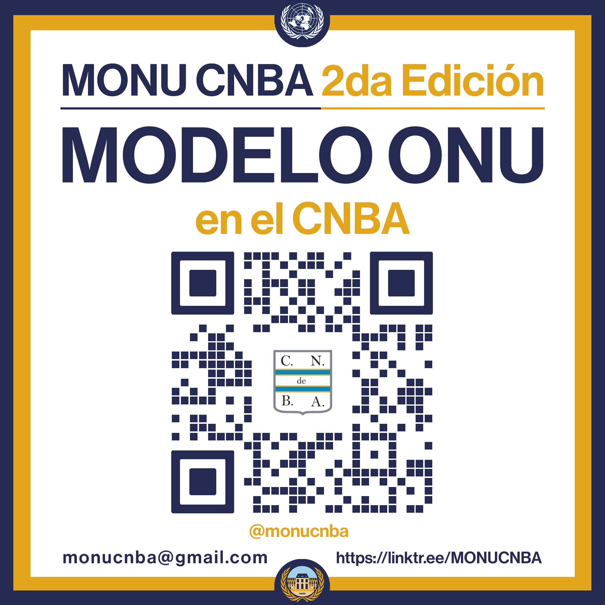 INSCRIPCIONES ABIERTAS AL MODELO DE NACIONES UNIDAS DEL CNBA | Colegio  Nacional de Buenos Aires
